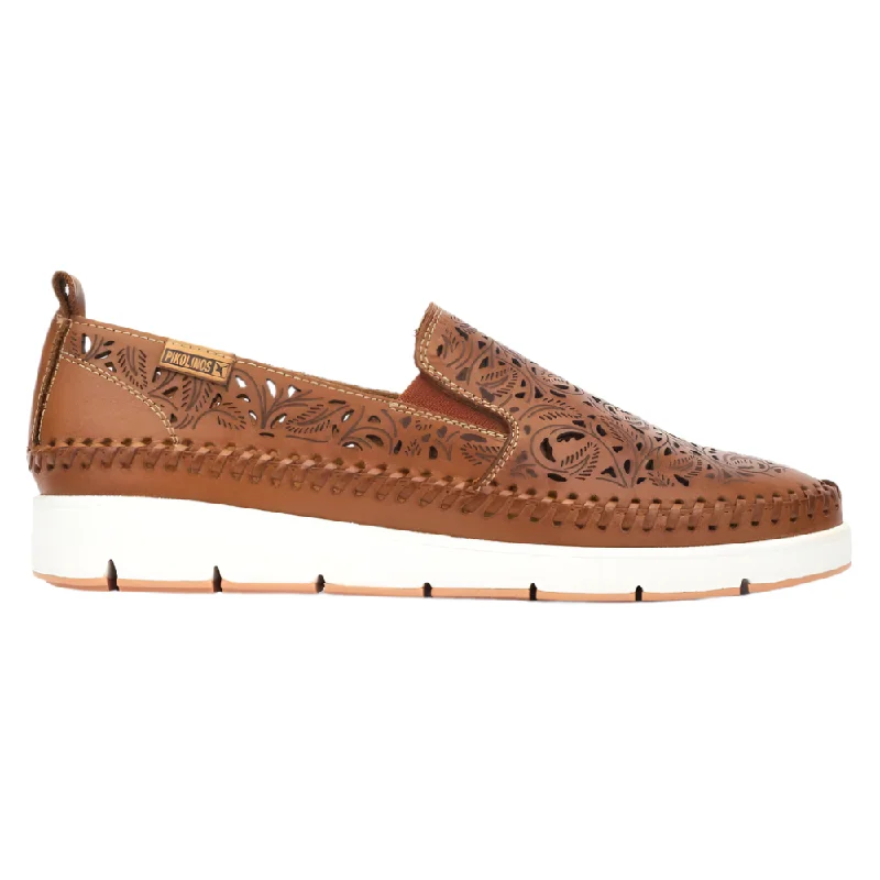 Women's casual slip - on shoes for easy wear Pikolinos Women's Tenerife Elasticated Loafer Brandy & Pacific Women's casual slip - on shoes for easy wear Pikolinos Women's Tenerife Elasticated Loafer Brandy & Pacific
