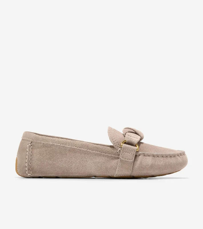 Women's Bow - Embellished Loafers in Red for a Feminine Touch Women's Emmie Knot Drivers Women's Bow - Embellished Loafers in Red for a Feminine Touch Women's Emmie Knot Drivers