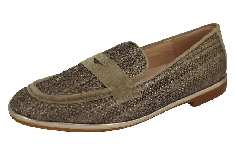 Women's Premium Leather Tassel Loafers in Dark Brown for a Classic Office Look 0993 - RONA DESERT Women's Premium Leather Tassel Loafers in Dark Brown for a Classic Office Look 0993 - RONA DESERT