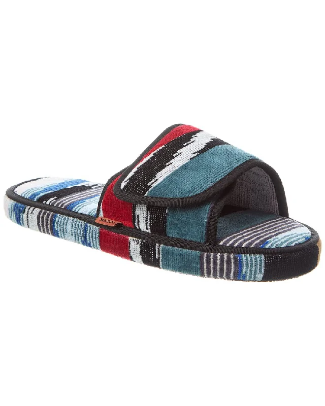 Women's Slippers with a Built - in Heel in Black for a Slightly Elevated Look Women's Slippers with a Built - in Heel in Black for a Slightly Elevated Look Missoni Home Clint Open Slipper Women's Slippers with a Built - in Heel in Black for a Slightly Elevated Look Women's Slippers with a Built - in Heel in Black for a Slightly Elevated Look Missoni Home Clint Open Slipper