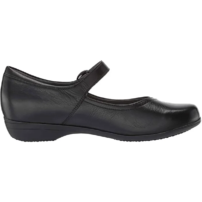 Women's casual shoes for a weekend getaway Dansko Women's Fawna Black Milled Nappa