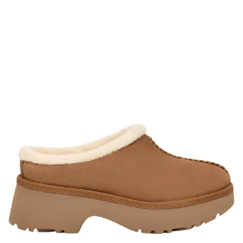 Women's casual sneakers for an active lifestyle Ugg Women's New Heights Cozy Clog Chestnut Women's casual sneakers for an active lifestyle Ugg Women's New Heights Cozy Clog Chestnut
