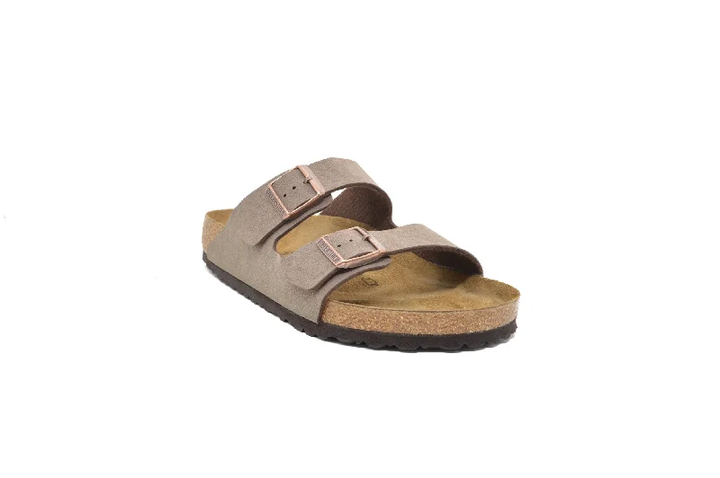 Orthopedic Women's Sandals with Arch Support in Gray for Foot HealthBIRKENSTOCK Arizona Birkibuc Orthopedic Women's Sandals with Arch Support in Gray for Foot HealthBIRKENSTOCK Arizona Birkibuc