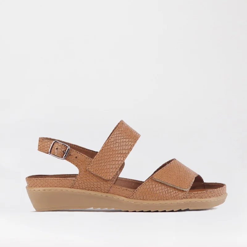 Women's Leather - Strapped Sandals with a Braided Detail in Brown for a Rustic Appeal2-Strap Sandal with Removable Footbed in Tan - 12655 Women's Leather - Strapped Sandals with a Braided Detail in Brown for a Rustic Appeal2-Strap Sandal with Removable Footbed in Tan - 12655