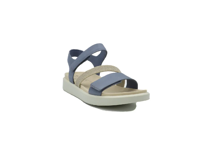 Waterproof Women's Rubber Beach Sandals with Arch Support in Blue for Water ActivitiesECCO Flowt 2 Band Waterproof Women's Rubber Beach Sandals with Arch Support in Blue for Water ActivitiesECCO Flowt 2 Band
