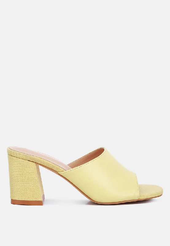 Women's Sandals with a Wedge Heel and a Tassel Detail in Orange for a Trendy LookAddie Block Heel Slip On Sandals Women's Sandals with a Wedge Heel and a Tassel Detail in Orange for a Trendy LookAddie Block Heel Slip On Sandals