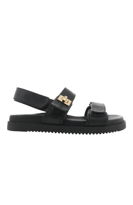 Lightweight Women's Mesh - Paneled Sandals in Yellow for BreathabilityAlvina Sandal Black Lightweight Women's Mesh - Paneled Sandals in Yellow for BreathabilityAlvina Sandal Black