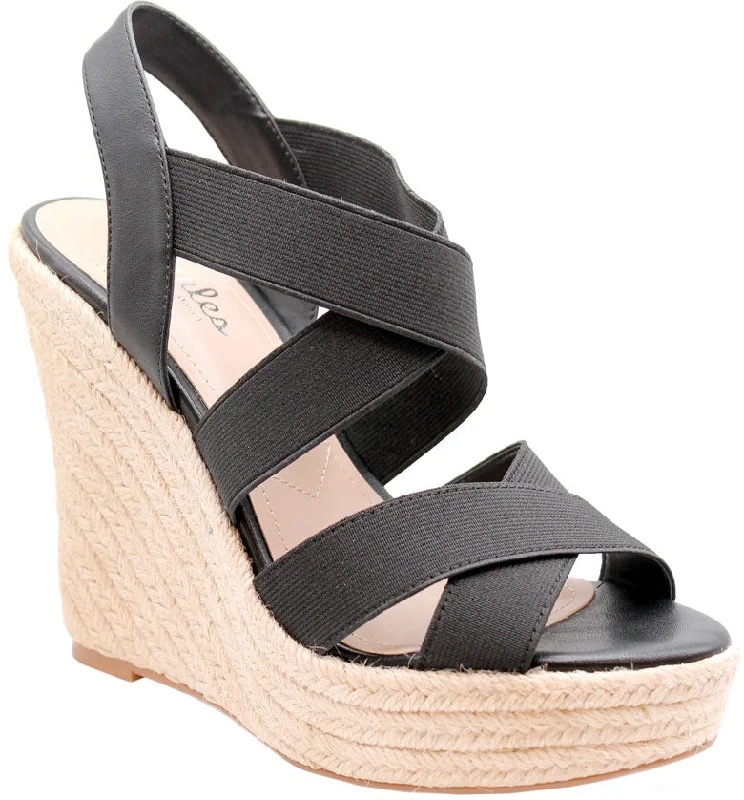 Women's Sandals with a Wedge Heel and a Tassel Detail in Orange for a Trendy LookALYCE WEDGE Women's Sandals with a Wedge Heel and a Tassel Detail in Orange for a Trendy LookALYCE WEDGE