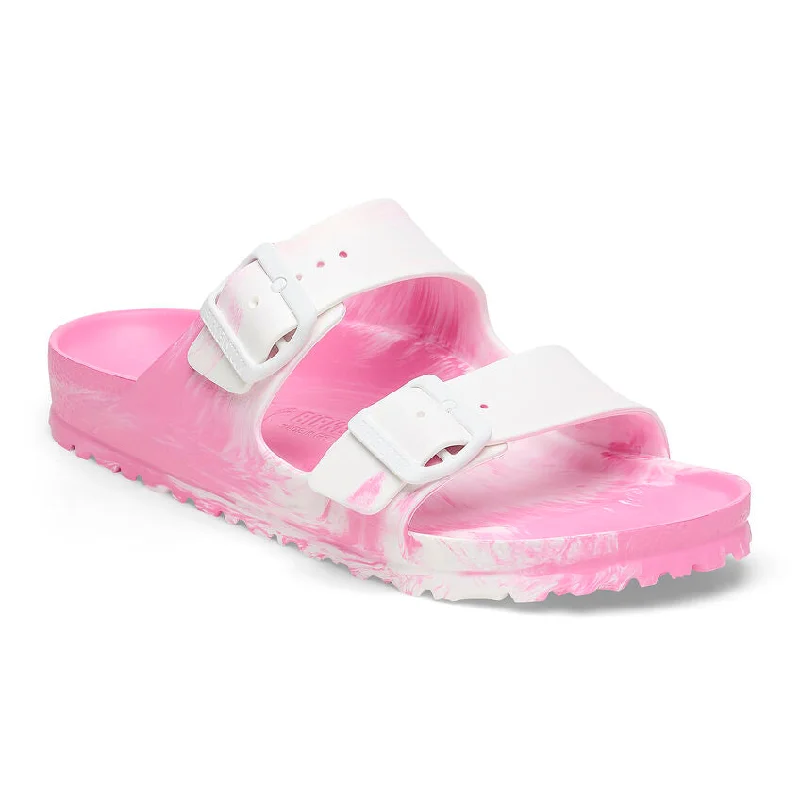 Plus Size Women's Wide - Width Platform Sandals in Black for Added Comfort and HeightArizona EVA in Multi Candy Pink from Birkenstock Plus Size Women's Wide - Width Platform Sandals in Black for Added Comfort and HeightArizona EVA in Multi Candy Pink from Birkenstock
