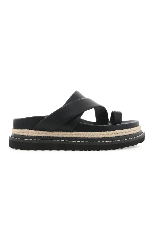 Shock - Absorbing Women's Sandals with a Soft Insole in Black for Active LifestylesArmas Sandal Black Shock - Absorbing Women's Sandals with a Soft Insole in Black for Active LifestylesArmas Sandal Black