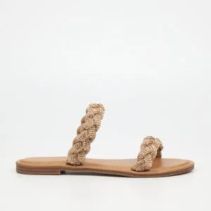 Lightweight Women's Mesh - Paneled Sandals in Yellow for BreathabilityBasil 4