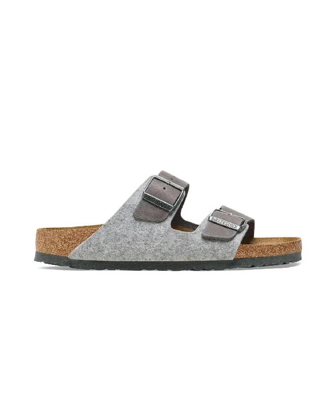 Elastic - Strap Women's Sandals with a Padded Toe in Teal for Easy On - and - OffBirkenstock Arizona Authentic Oiled Leather/Felt Light Grey Sandals Elastic - Strap Women's Sandals with a Padded Toe in Teal for Easy On - and - OffBirkenstock Arizona Authentic Oiled Leather/Felt Light Grey Sandals