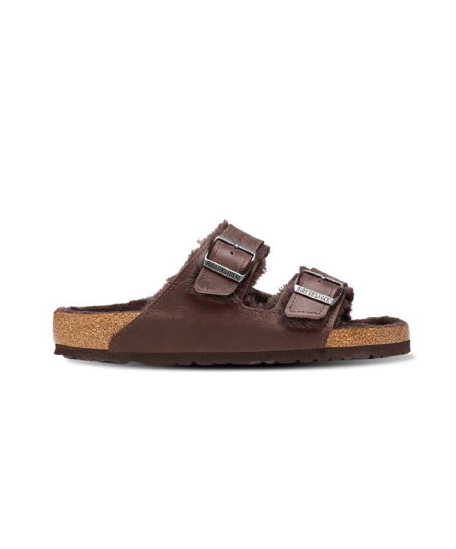 Women's Thong Sandals with a Beaded Design in Multicolor for a Beachy AestheticBirkenstock Arizona Oiled Leather Shearling Habana Sandals Women's Thong Sandals with a Beaded Design in Multicolor for a Beachy AestheticBirkenstock Arizona Oiled Leather Shearling Habana Sandals