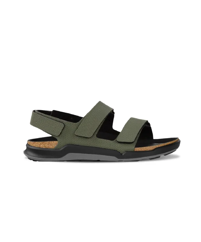 Elastic - Strap Women's Sandals with a Padded Toe in Teal for Easy On - and - OffBirkenstock Tatacoa Cross Element Birko-Flor Khaki Sandals Elastic - Strap Women's Sandals with a Padded Toe in Teal for Easy On - and - OffBirkenstock Tatacoa Cross Element Birko-Flor Khaki Sandals
