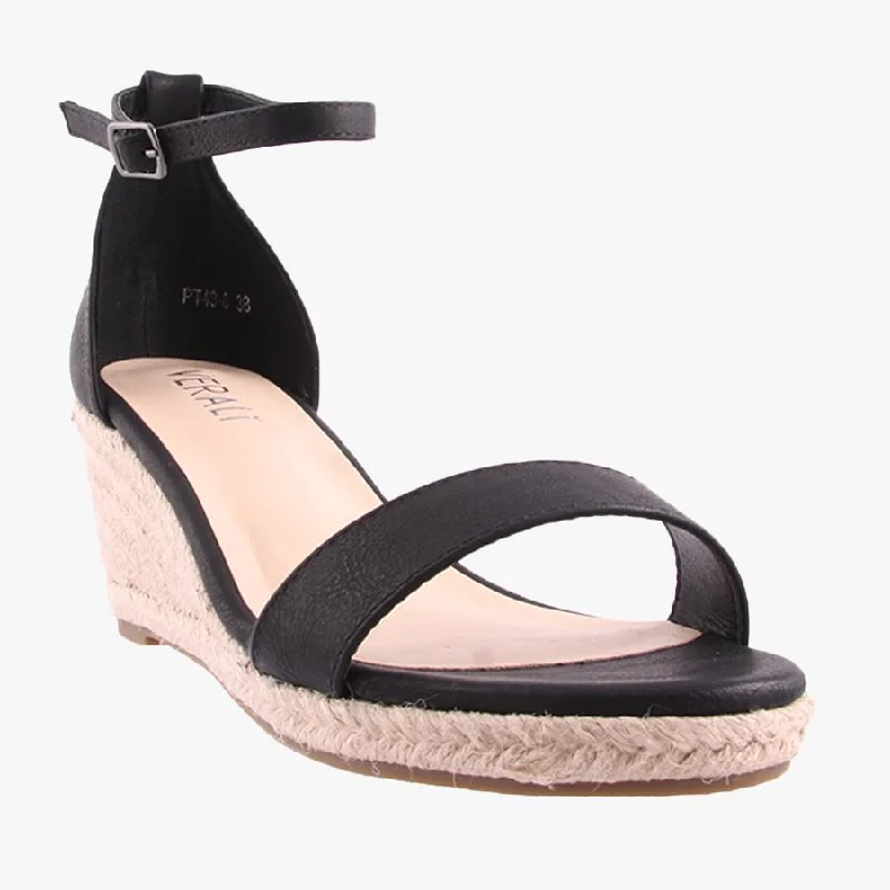 Child - Friendly Women's Sandals with a Secure Buckle in Purple for Moms on the GoBOBBIE BLACK Child - Friendly Women's Sandals with a Secure Buckle in Purple for Moms on the GoBOBBIE BLACK