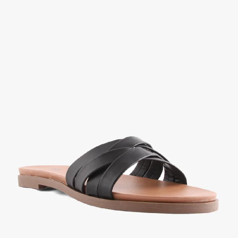 Women's Sandals with a Wedge Heel and a Tassel Detail in Orange for a Trendy LookCHELLE BLACK Women's Sandals with a Wedge Heel and a Tassel Detail in Orange for a Trendy LookCHELLE BLACK