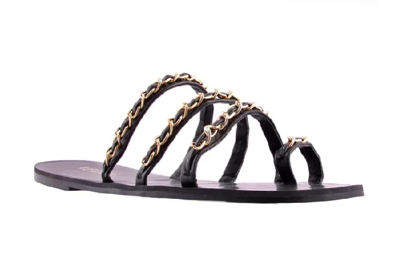 Women's Thong Sandals with a Beaded Design in Multicolor for a Beachy AestheticCINDY BLACK Women's Thong Sandals with a Beaded Design in Multicolor for a Beachy AestheticCINDY BLACK