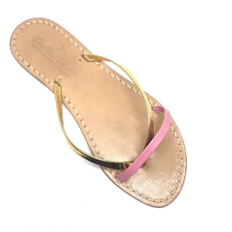 Women's Cork - Soled Espadrille Sandals with a Rope - Trimmed Upper in Navy for a Summer VibeRosa