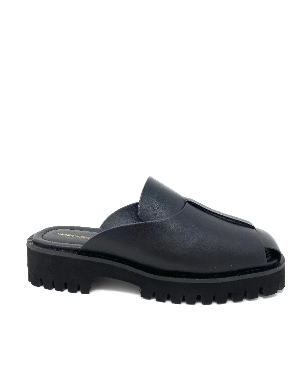 Lightweight Women's Mesh - Paneled Sandals in Yellow for BreathabilityDelancey Lug Sole Sandal in Black from Intentionally Blank Lightweight Women's Mesh - Paneled Sandals in Yellow for BreathabilityDelancey Lug Sole Sandal in Black from Intentionally Blank