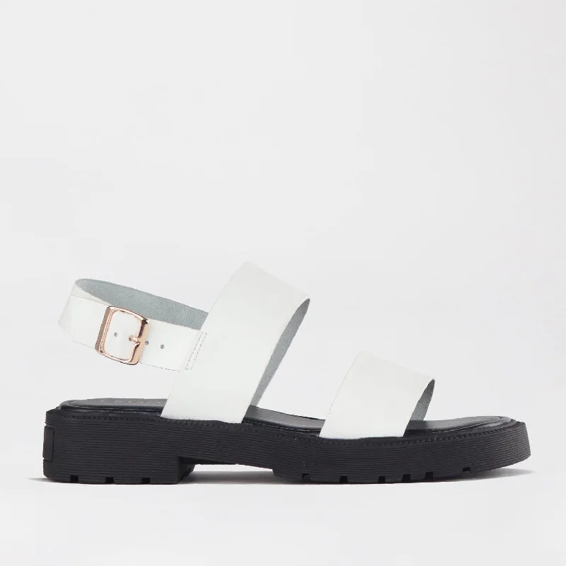 Women's Thong Sandals with a Beaded Design in Multicolor for a Beachy AestheticDouble Band Buckle Strap in White - 12711 Women's Thong Sandals with a Beaded Design in Multicolor for a Beachy AestheticDouble Band Buckle Strap in White - 12711