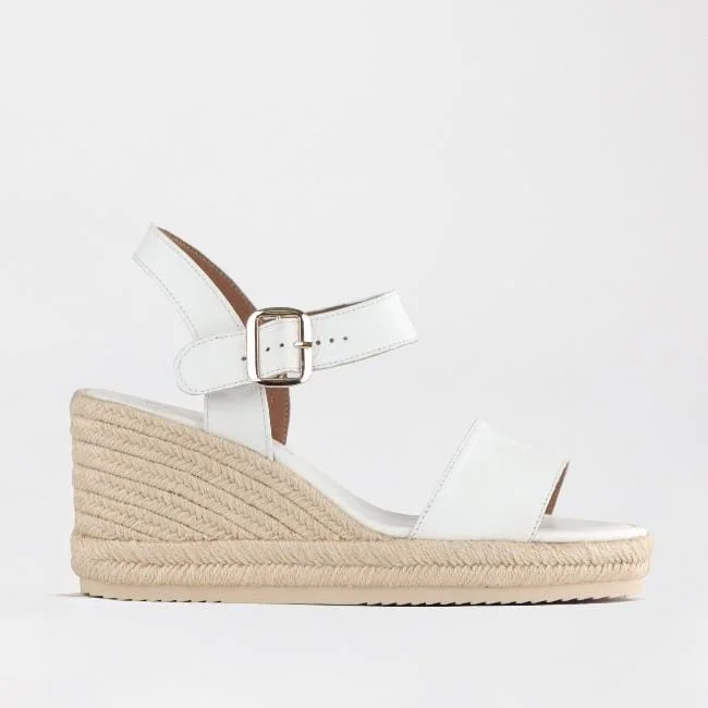Waterproof Women's Rubber Beach Sandals with Arch Support in Blue for Water ActivitiesEspadrille Wedge Sandal in White - 12683 Waterproof Women's Rubber Beach Sandals with Arch Support in Blue for Water ActivitiesEspadrille Wedge Sandal in White - 12683
