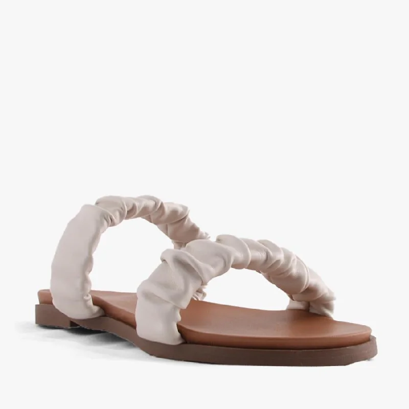 Women's Strappy Gladiator Sandals with Buckle Closures in Tan for a Boho LookEVA BONE Women's Strappy Gladiator Sandals with Buckle Closures in Tan for a Boho LookEVA BONE