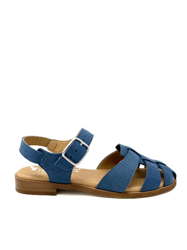 Women's Sandals with a Wedge Heel and a Tassel Detail in Orange for a Trendy LookFrankie Sandal in Blue from Novacas Women's Sandals with a Wedge Heel and a Tassel Detail in Orange for a Trendy LookFrankie Sandal in Blue from Novacas