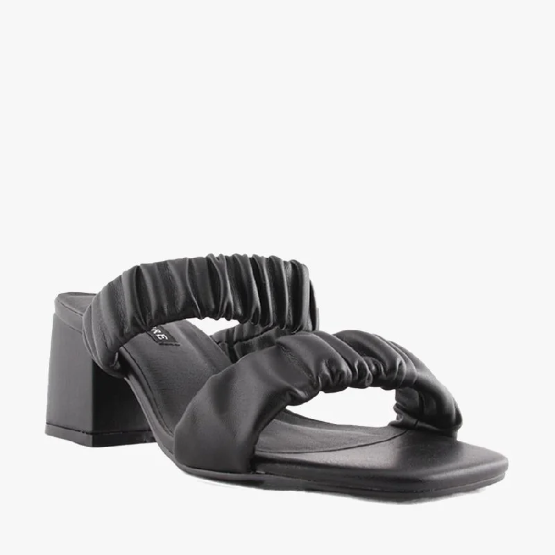 Women's Sandals with a Glitter - Coated Strap in Gold for a Sparkly Summer OutfitGERI BLACK Women's Sandals with a Glitter - Coated Strap in Gold for a Sparkly Summer OutfitGERI BLACK