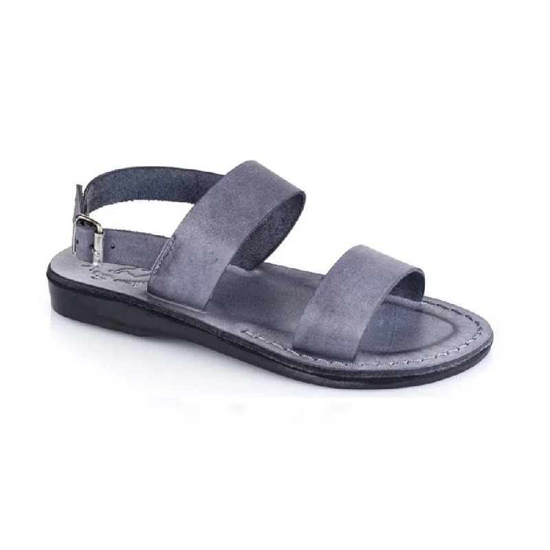 Waterproof Women's Rubber Beach Sandals with Arch Support in Blue for Water ActivitiesGolan - Leather Slingback Flat Sandal | Grey Waterproof Women's Rubber Beach Sandals with Arch Support in Blue for Water ActivitiesGolan - Leather Slingback Flat Sandal | Grey