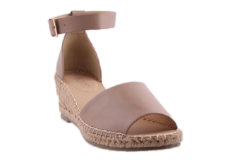 Women's Leather - Strapped Sandals with a Braided Detail in Brown for a Rustic AppealHELENE NUDE Women's Leather - Strapped Sandals with a Braided Detail in Brown for a Rustic AppealHELENE NUDE