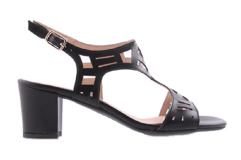 Women's Cork - Soled Espadrille Sandals with a Rope - Trimmed Upper in Navy for a Summer VibeKACY BLACK Women's Cork - Soled Espadrille Sandals with a Rope - Trimmed Upper in Navy for a Summer VibeKACY BLACK