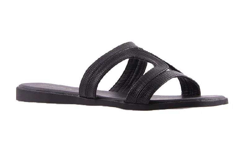 Women's Ankle - Strap Sandals with a Block Heel in Red for a Sophisticated StyleMAVIS BLACK Women's Ankle - Strap Sandals with a Block Heel in Red for a Sophisticated StyleMAVIS BLACK