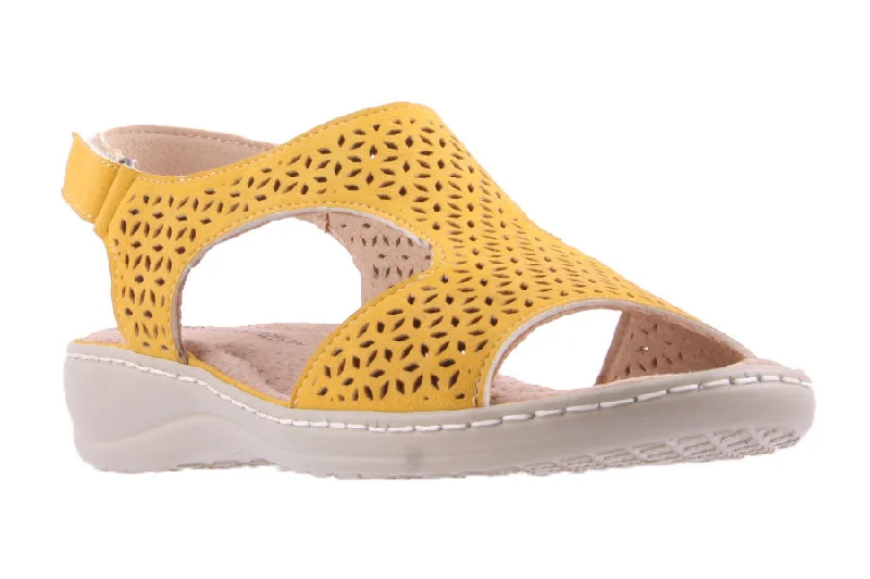 Elastic - Strap Women's Sandals with a Padded Toe in Teal for Easy On - and - OffMELLIN MUSTARD Elastic - Strap Women's Sandals with a Padded Toe in Teal for Easy On - and - OffMELLIN MUSTARD