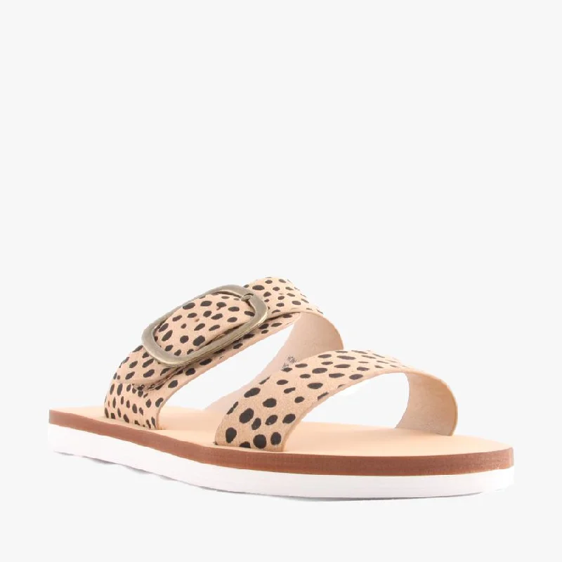 Lightweight Women's Mesh - Paneled Sandals in Yellow for BreathabilityMENDEZ OCELOT