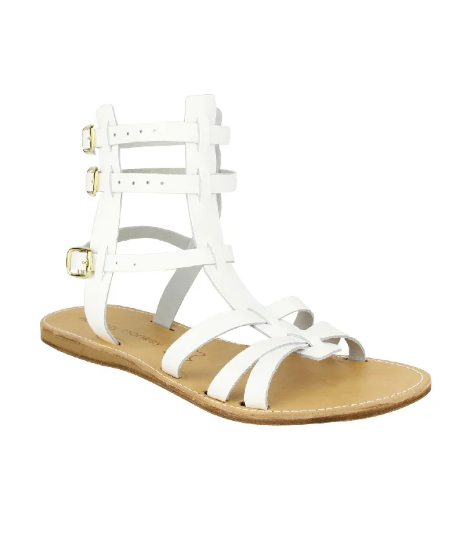 Anti - Slip Women's Sandals with a Grooved Sole in Green for Outdoor AdventuresArgos Leather Sandals in White Anti - Slip Women's Sandals with a Grooved Sole in Green for Outdoor AdventuresArgos Leather Sandals in White