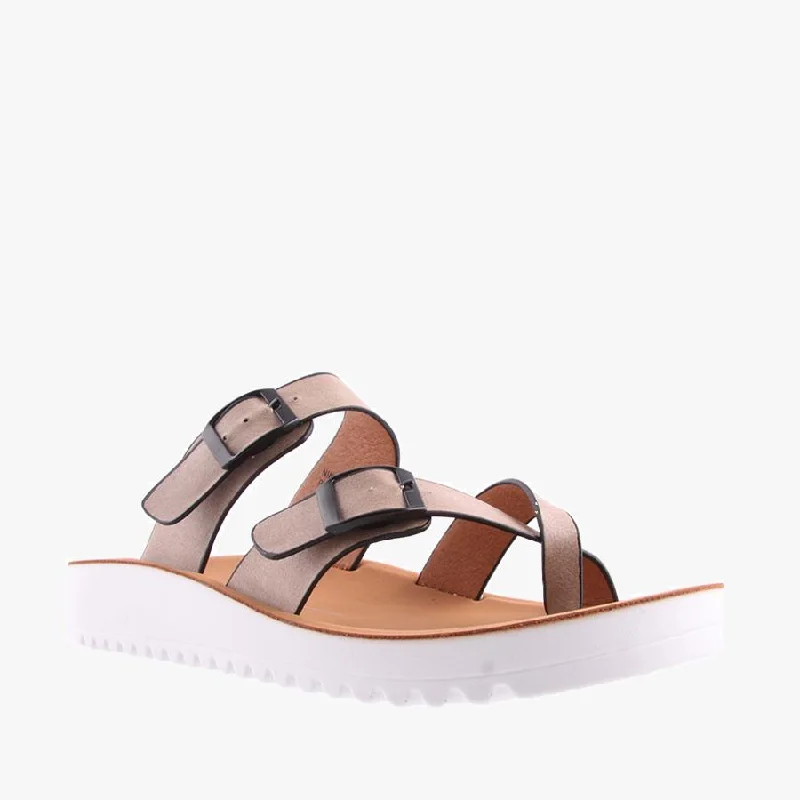 Women's Rhinestone - Embellished Open - Toe Sandals in Silver for a Glamorous Party LookNIN TAUPE Women's Rhinestone - Embellished Open - Toe Sandals in Silver for a Glamorous Party LookNIN TAUPE