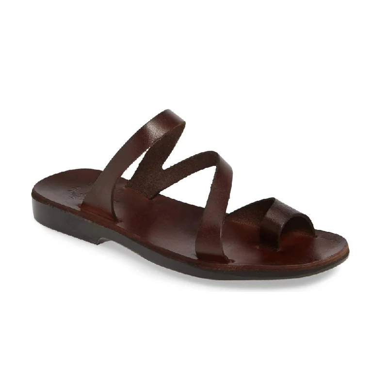 Waterproof Women's Rubber Beach Sandals with Arch Support in Blue for Water ActivitiesNoah - Leather Slide On Sandal | Brown Waterproof Women's Rubber Beach Sandals with Arch Support in Blue for Water ActivitiesNoah - Leather Slide On Sandal | Brown