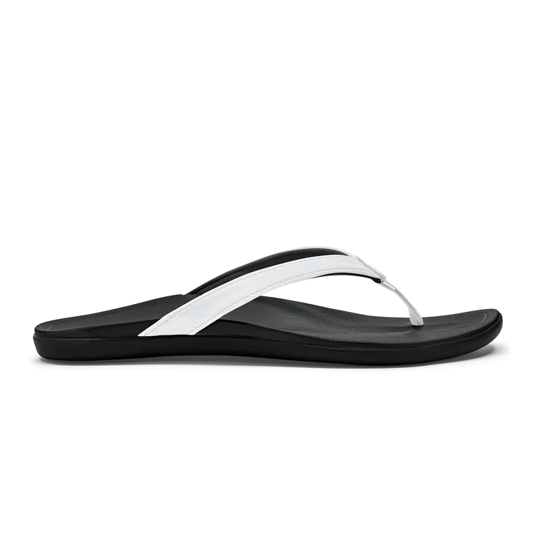 Elastic - Strap Women's Sandals with a Padded Toe in Teal for Easy On - and - OffOlukai Ho'Opio Sandal-White/Onyx Elastic - Strap Women's Sandals with a Padded Toe in Teal for Easy On - and - OffOlukai Ho'Opio Sandal-White/Onyx