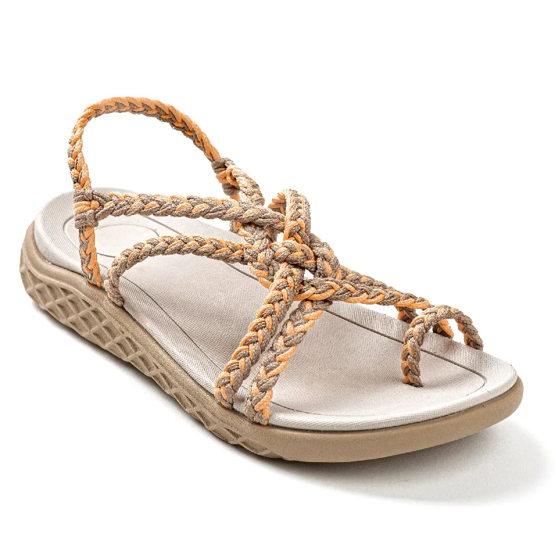 Waterproof Women's Rubber Beach Sandals with Arch Support in Blue for Water ActivitiesPlaka Explore Walking and Hiking Sandals | Peach Brazilian Sand Waterproof Women's Rubber Beach Sandals with Arch Support in Blue for Water ActivitiesPlaka Explore Walking and Hiking Sandals | Peach Brazilian Sand