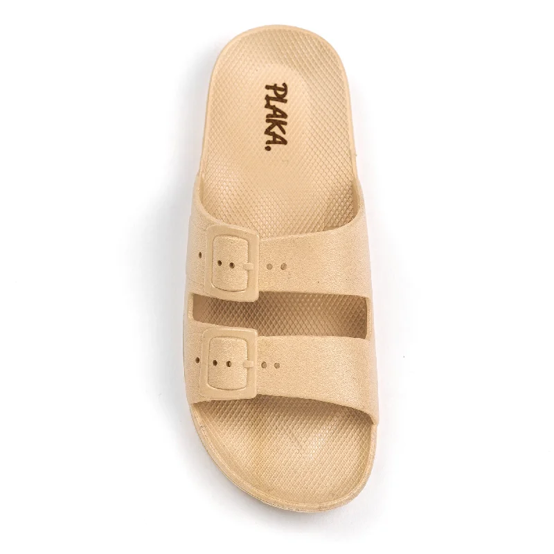 Women's Thong Sandals with a Beaded Design in Multicolor for a Beachy AestheticPlaka Genesis 2 Fixed Straps Slides Sandals | Natural Women Women's Thong Sandals with a Beaded Design in Multicolor for a Beachy AestheticPlaka Genesis 2 Fixed Straps Slides Sandals | Natural Women