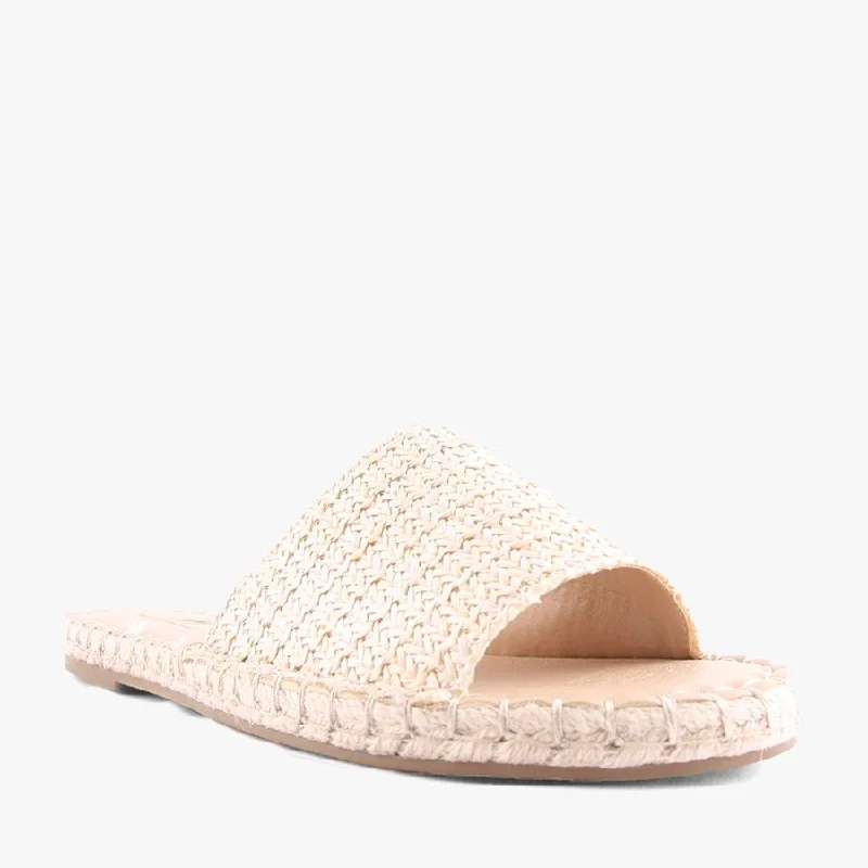 Women's Sandals with a Glitter - Coated Strap in Gold for a Sparkly Summer OutfitPRISCILA BEIGE RAFFIA Women's Sandals with a Glitter - Coated Strap in Gold for a Sparkly Summer OutfitPRISCILA BEIGE RAFFIA