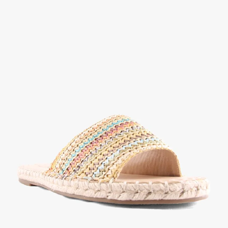 Anti - Slip Women's Sandals with a Grooved Sole in Green for Outdoor AdventuresPRISCILA MULTI Anti - Slip Women's Sandals with a Grooved Sole in Green for Outdoor AdventuresPRISCILA MULTI