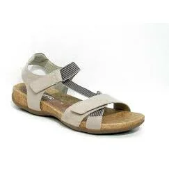 Women's Sandals with a Glitter - Coated Strap in Gold for a Sparkly Summer OutfitRemonte 3257 Women's Sandals with a Glitter - Coated Strap in Gold for a Sparkly Summer OutfitRemonte 3257
