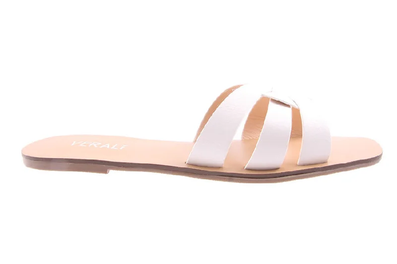Elastic - Strap Women's Sandals with a Padded Toe in Teal for Easy On - and - OffROULETTE WHITE Elastic - Strap Women's Sandals with a Padded Toe in Teal for Easy On - and - OffROULETTE WHITE