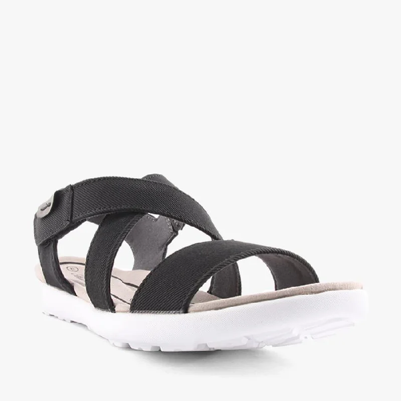 Anti - Slip Women's Sandals with a Grooved Sole in Green for Outdoor AdventuresRYLEE BLACK