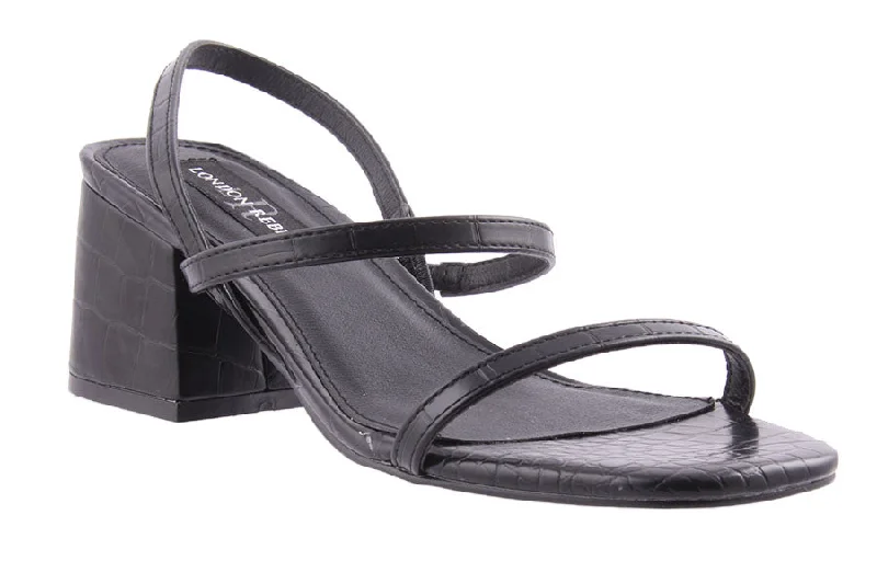 Waterproof Women's Rubber Beach Sandals with Arch Support in Blue for Water ActivitiesSANI BLACK CROC Waterproof Women's Rubber Beach Sandals with Arch Support in Blue for Water ActivitiesSANI BLACK CROC