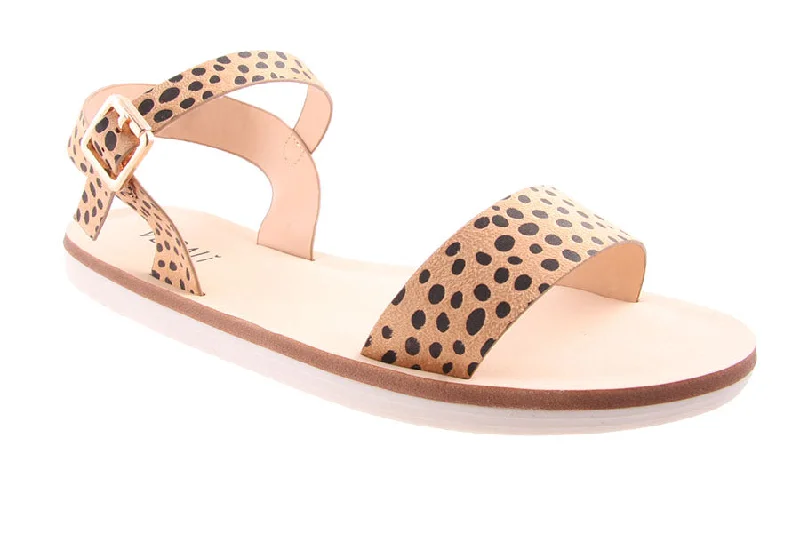 Women's Sandals with a Floral - Printed Upper in Pink for a Feminine Spring LookSASS NUDE/CHEETAH Women's Sandals with a Floral - Printed Upper in Pink for a Feminine Spring LookSASS NUDE/CHEETAH