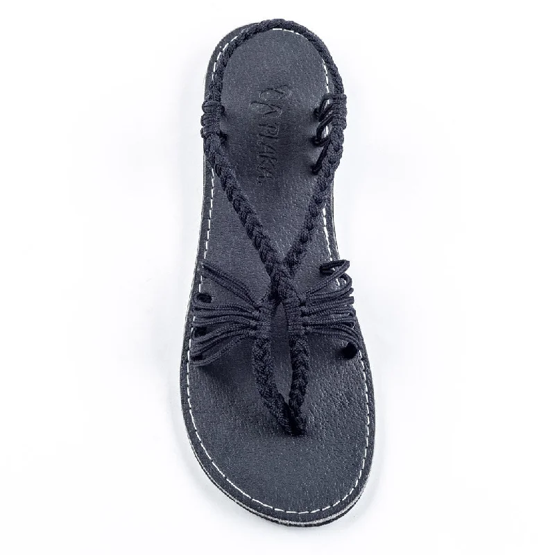 Lightweight Women's Mesh - Paneled Sandals in Yellow for BreathabilitySeashell Summer Sandals for Women | Classic Black Lightweight Women's Mesh - Paneled Sandals in Yellow for BreathabilitySeashell Summer Sandals for Women | Classic Black