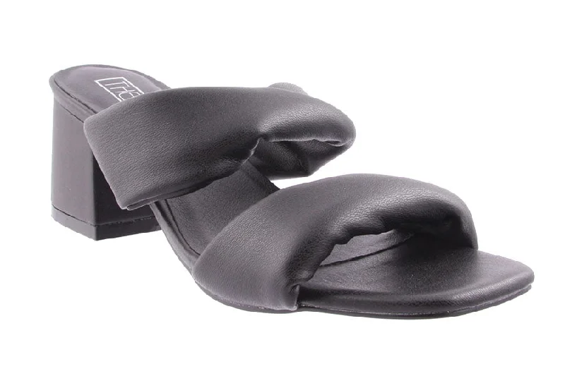 Women's Flat Slide Sandals with a Memory Foam Insole in White for All - Day ComfortSERAFINA BLACK Women's Flat Slide Sandals with a Memory Foam Insole in White for All - Day ComfortSERAFINA BLACK
