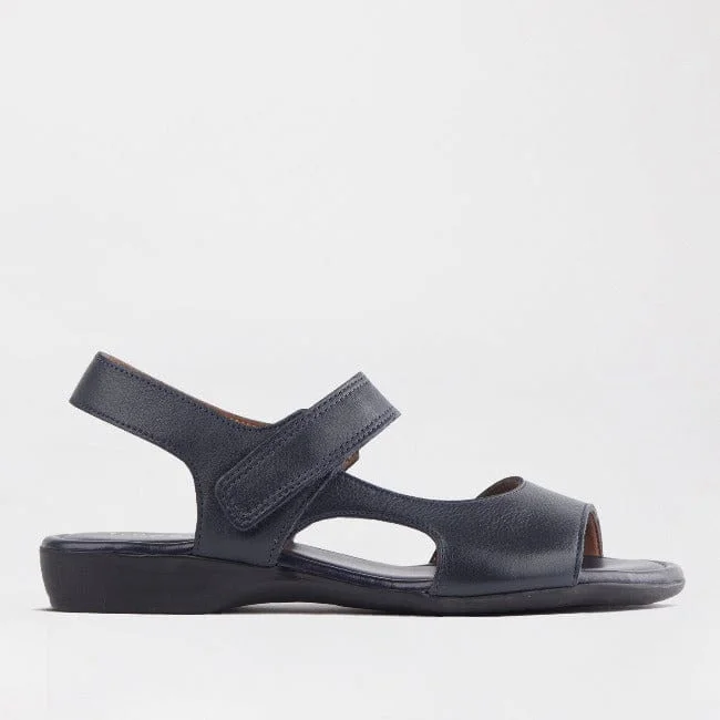 Lightweight Women's Mesh - Paneled Sandals in Yellow for BreathabilityWider Fit Slingback Flat Sandal in Navy - 12221 Lightweight Women's Mesh - Paneled Sandals in Yellow for BreathabilityWider Fit Slingback Flat Sandal in Navy - 12221